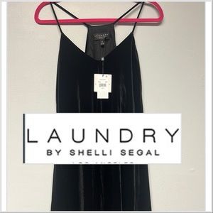 Black Velvet Dress 10 NWT